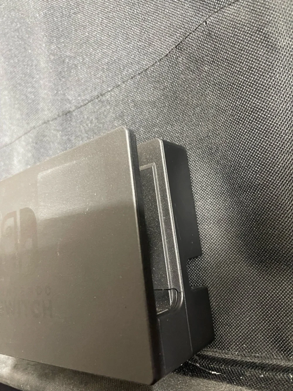 Nintendo Black Switch Dock with Subtle Logo